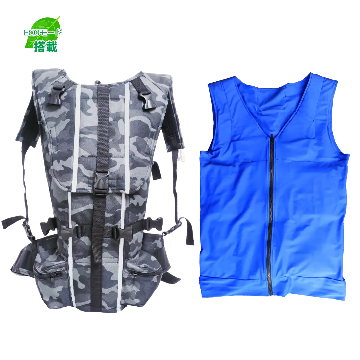 【303BEZ2】熱中症対策人間エアコンフルボディ冷却着衣ベスト型水冷服(下着)CoolArmor CA3 EZ2+CS303Bシステムセット クイックチェンジャー