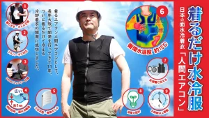 面水冷服・人間エアコンA1をお散歩レビュー