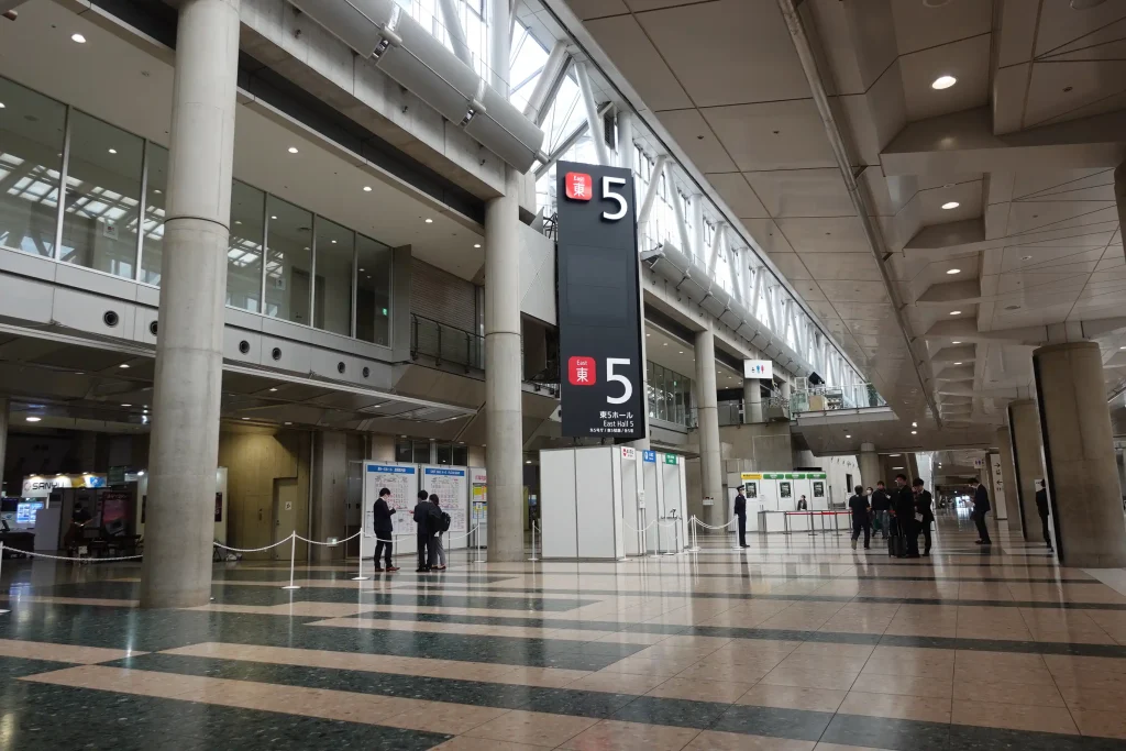 東京ビッグサイト東ホール内