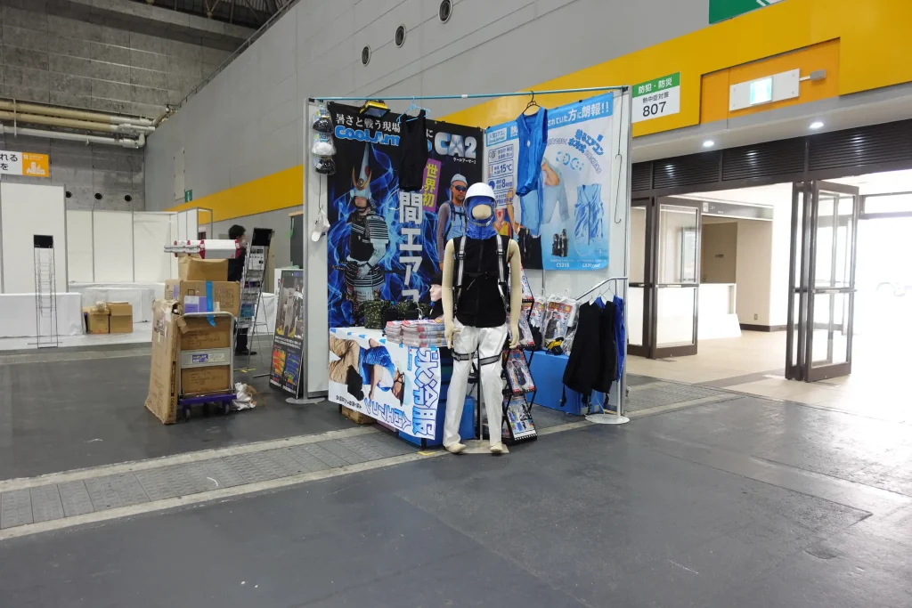 展示会場入り口すぐの好立地！