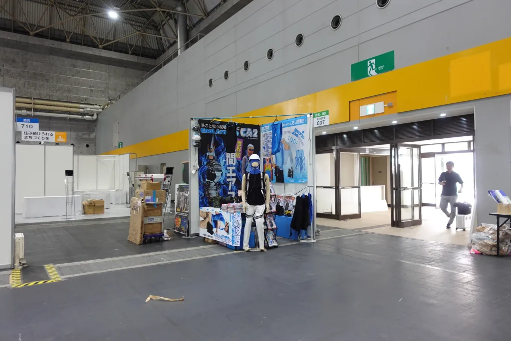 展示会場入り口すぐの好立地！