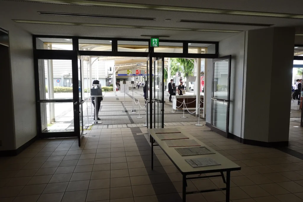 防災防犯総合展2023入り口付近