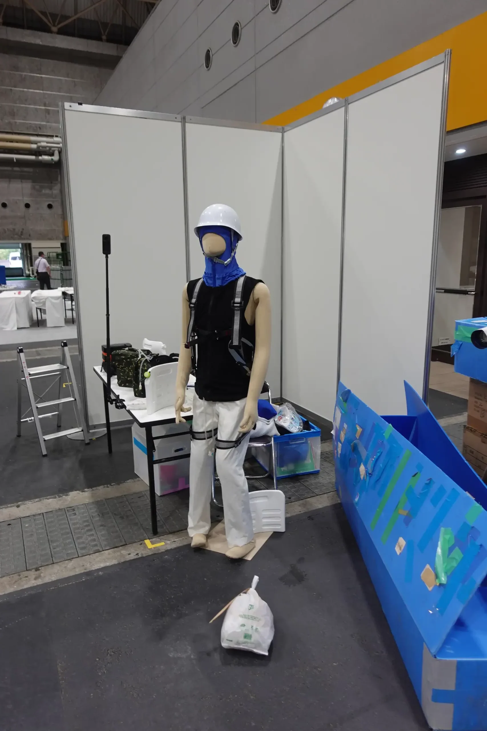 クールスマイルブース防災防犯総合展2023撤収