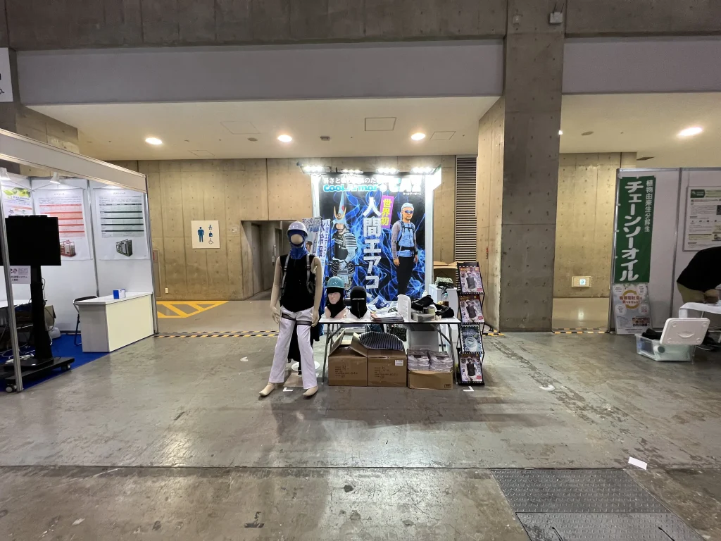 主力の人間エアコンを筆頭に、オリジナル製品がズラリ
