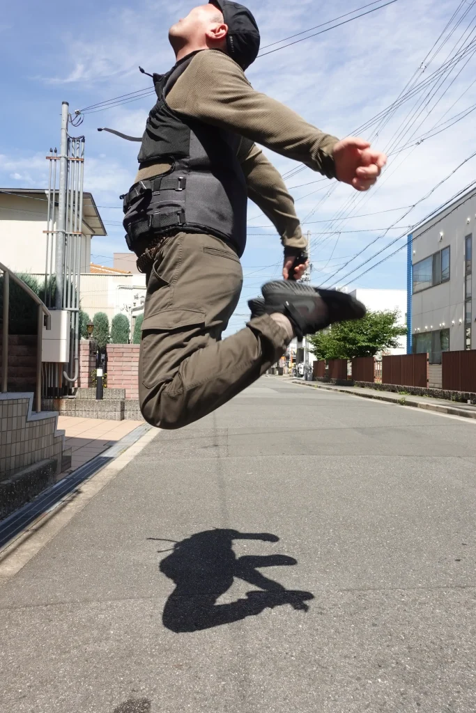 水冷服（面水冷服）激しいアクションも可能