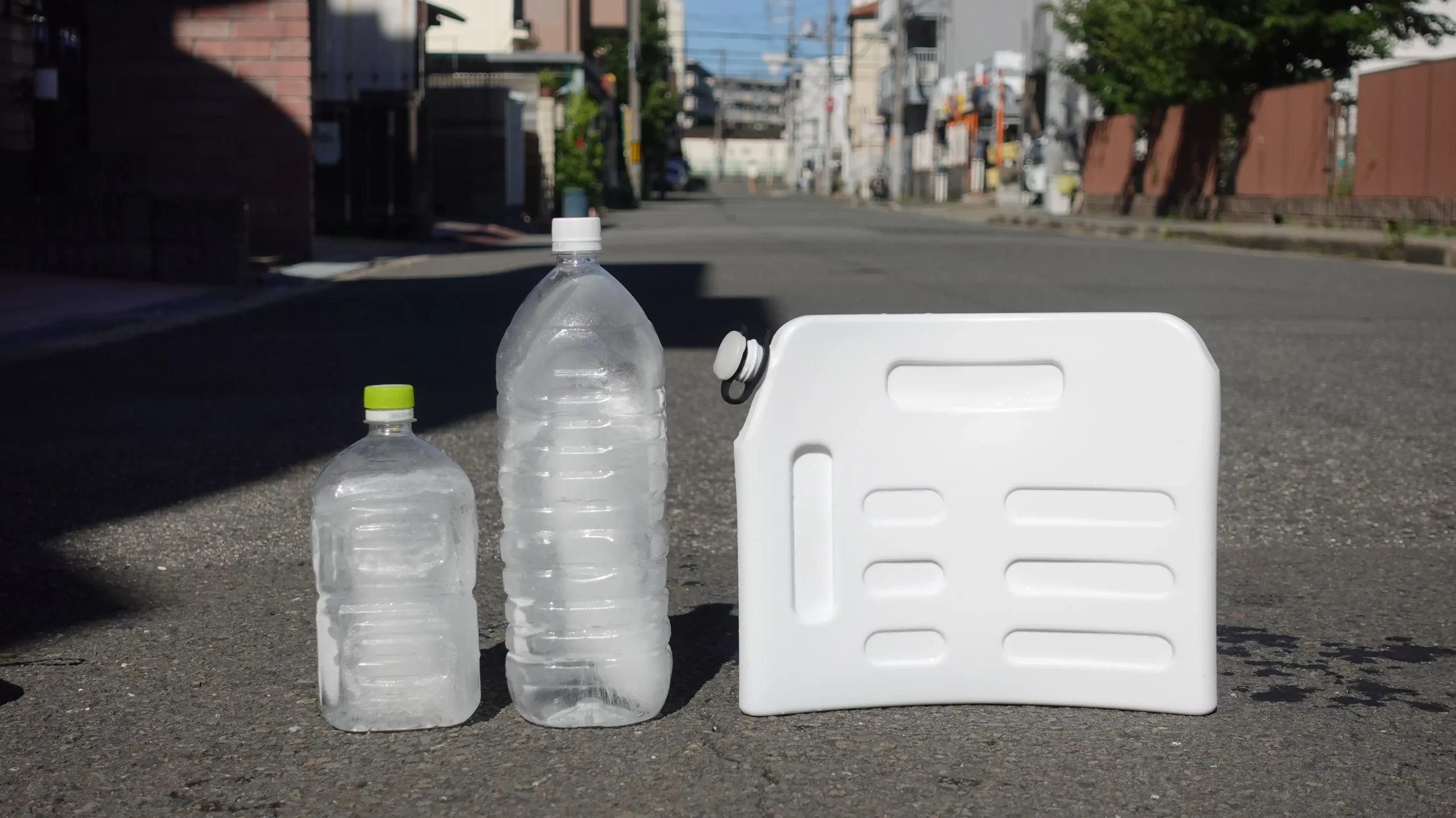 水冷服（面水冷服）は２WAYボトルが使用可能