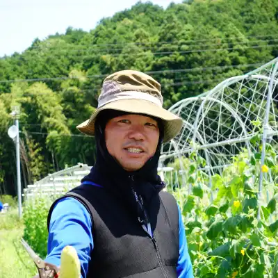 水冷服（面水冷服）農業で水冷服着用