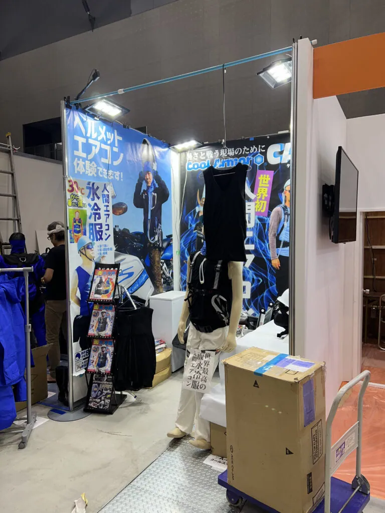 緑十字展2023でポートメッセなごや発上陸！人間エアコンK2、ヘルメットエアコンG２、人間エアコンA1紹介・体験会レポート