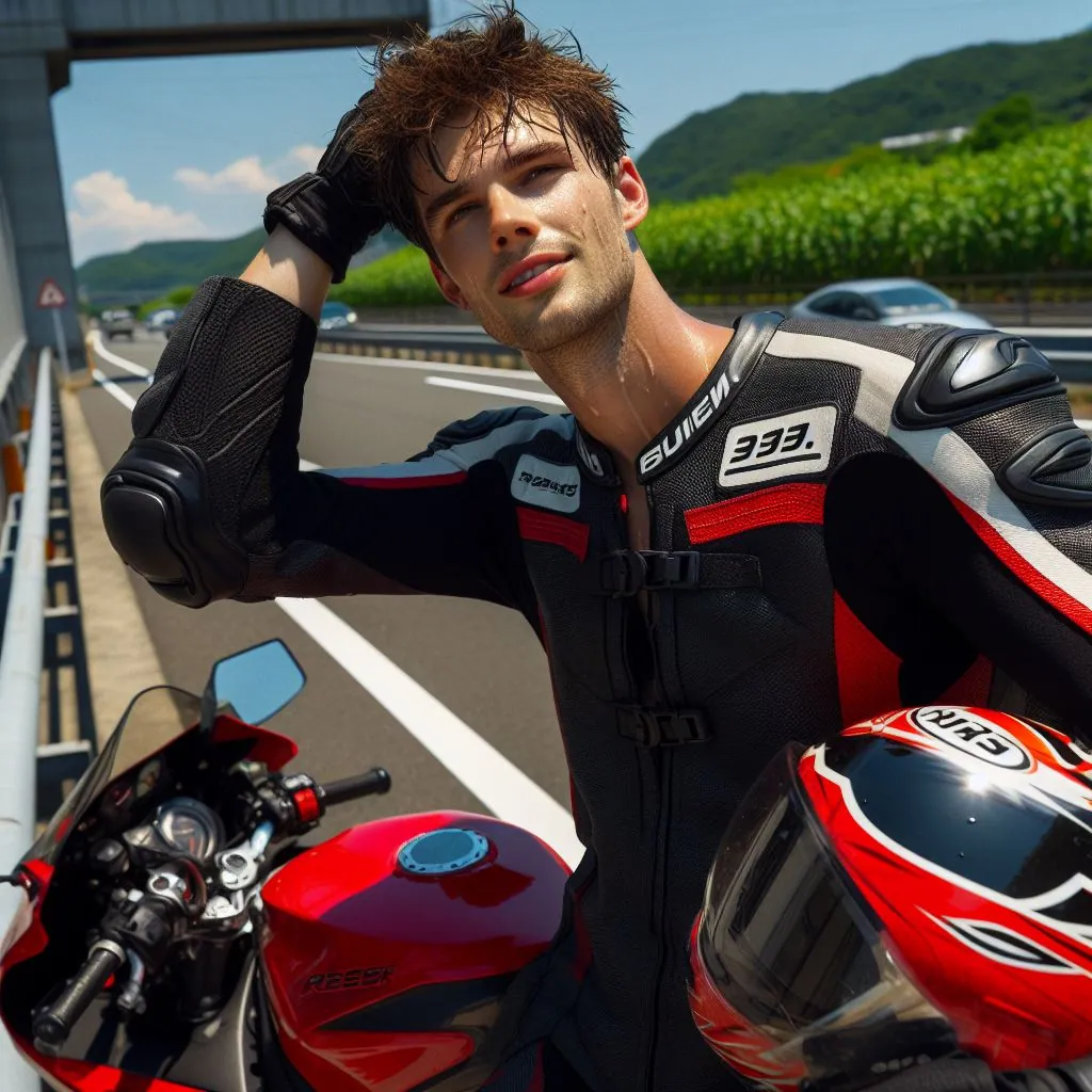 ツーリングライダーの熱中症対策