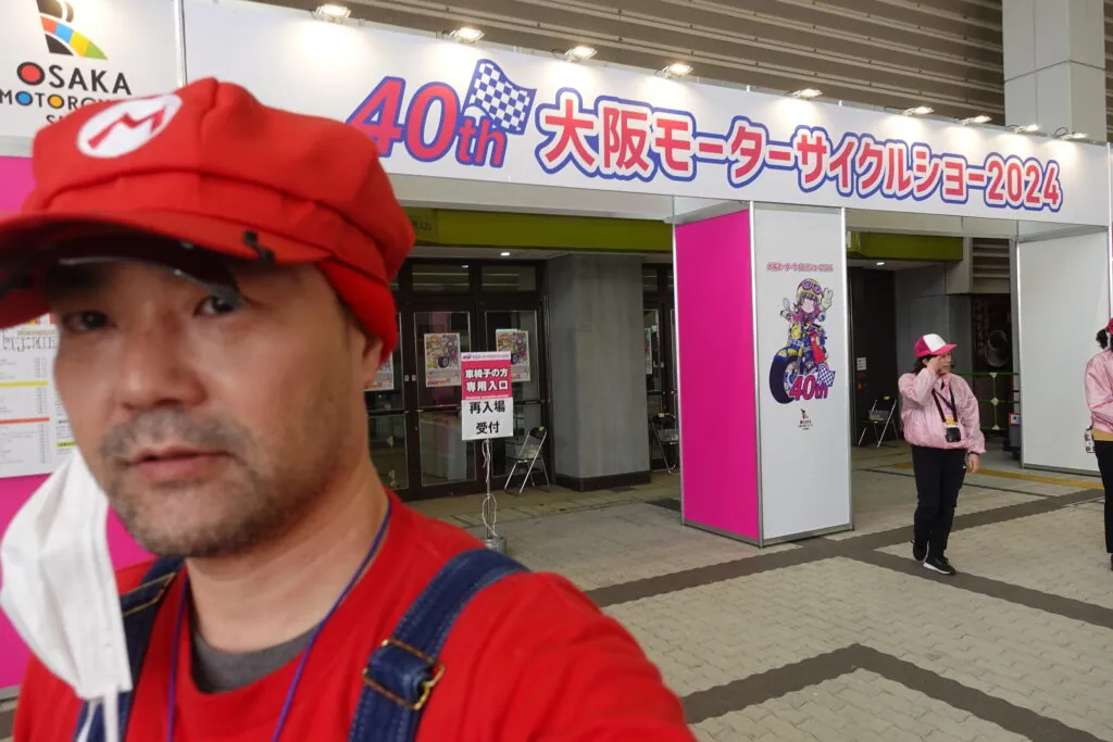 大阪モーターサイクルショー2024面水冷服人間エアコン展示レビュー