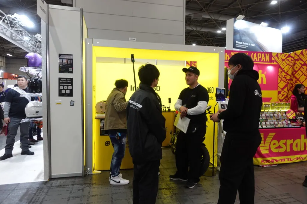 大阪モーターサイクルショー2024面水冷服人間エアコン展示レビュー