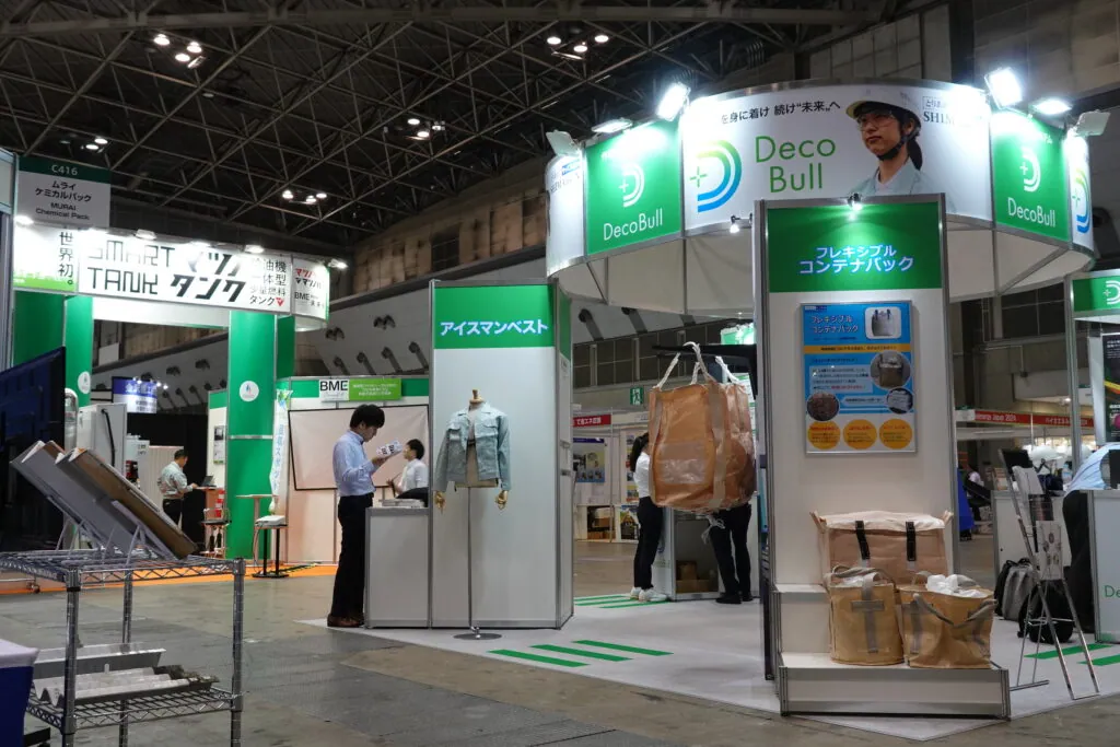 人間エアコン面水冷服A２が関東上陸！環境展・地球温暖化防止展レポート