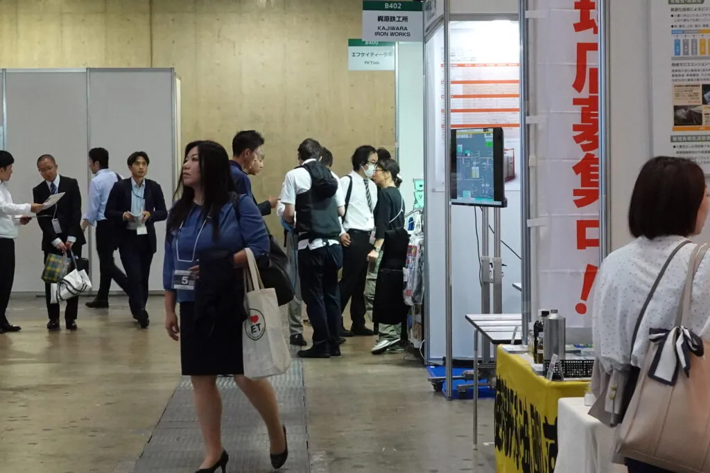 人間エアコン面水冷服A２が関東上陸！環境展・地球温暖化防止展レポート
