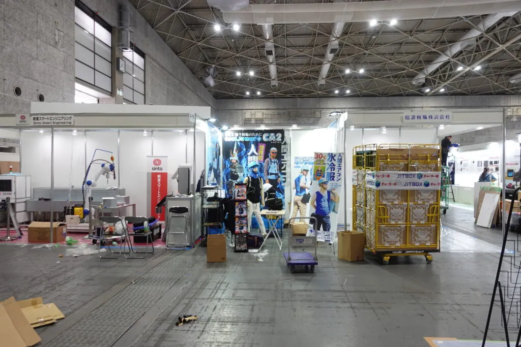 人間エアコン面水冷服A2登場で2024国際ウエルディングショーレポート