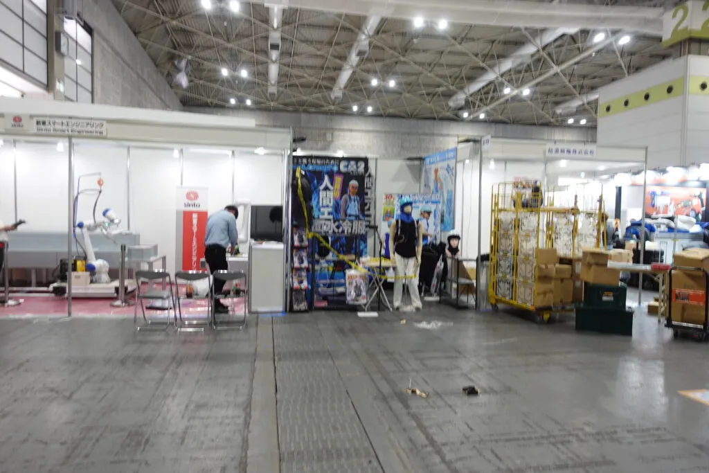 人間エアコン面水冷服A2登場で2024国際ウエルディングショーレポート
