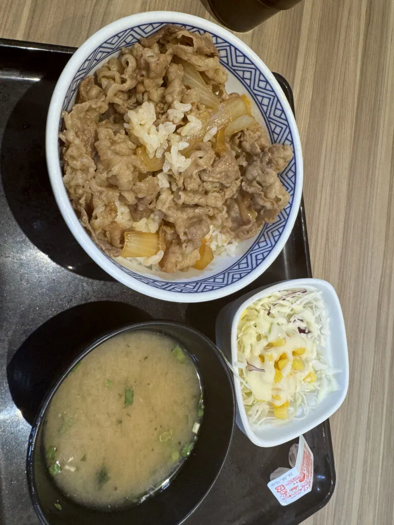 吉野家の牛丼