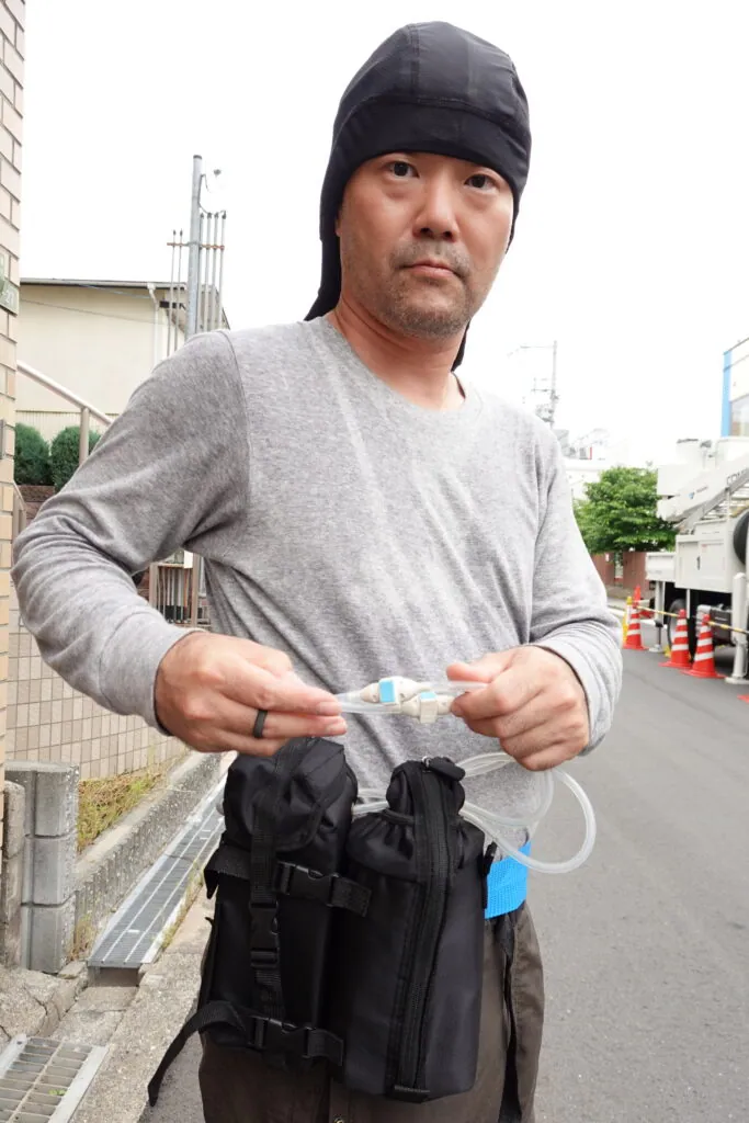 【画期的】頭部の連続冷却ヘルメットエアコンG3（フード）熱中症対策の決定版