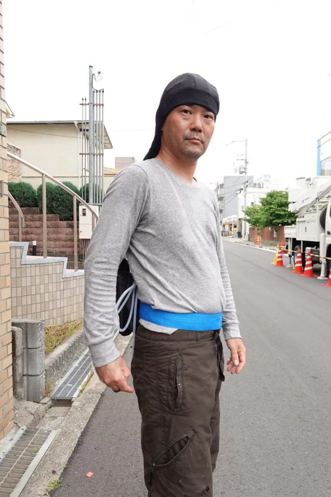 【画期的】頭部の連続冷却ヘルメットエアコンG3（フード）熱中症対策の決定版