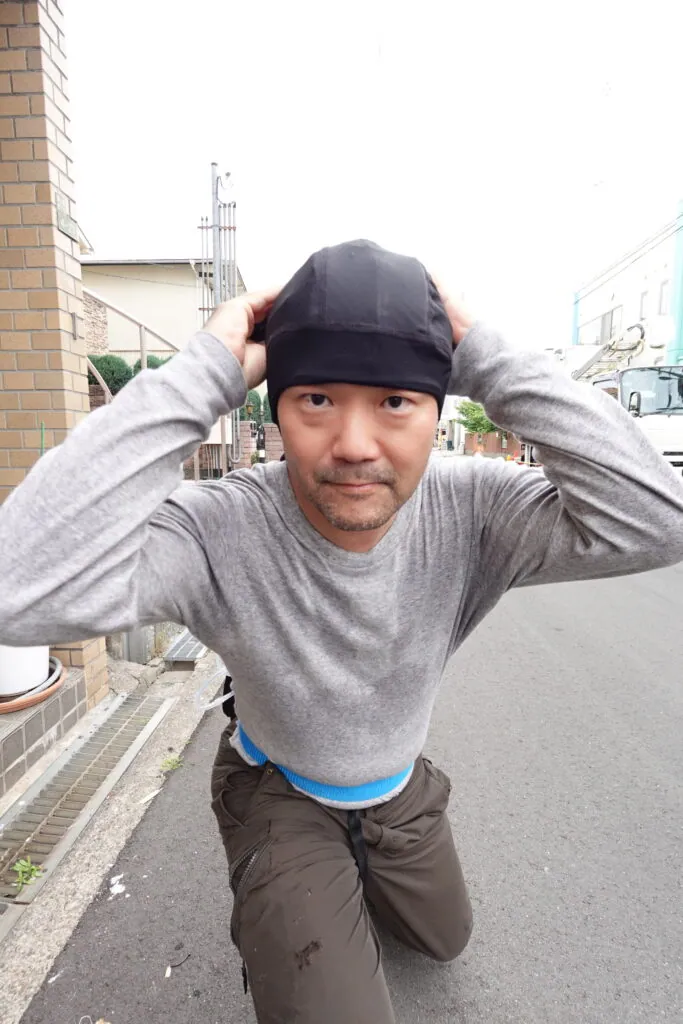 【画期的】頭部の連続冷却ヘルメットエアコンG3（フード）熱中症対策の決定版