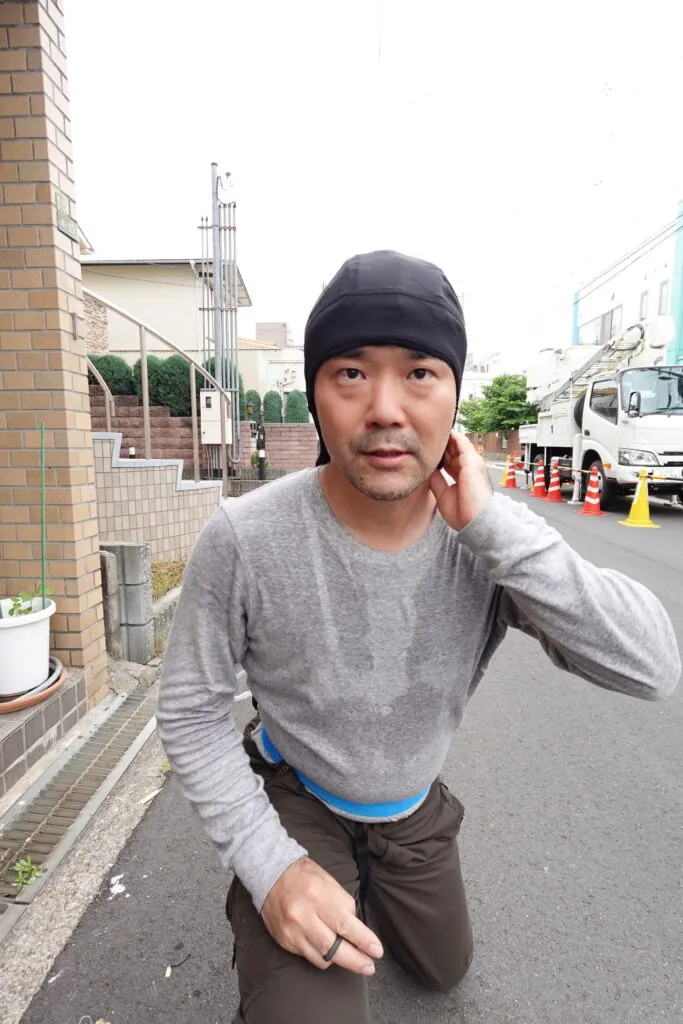 【画期的】頭部の連続冷却ヘルメットエアコンG3（フード）熱中症対策の決定版