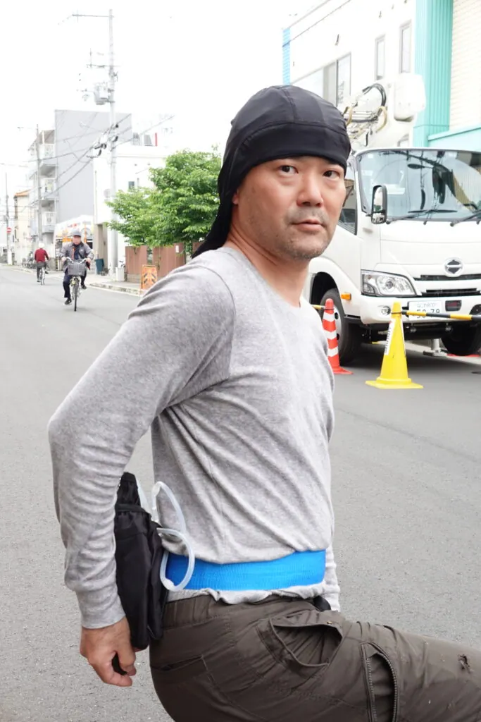 【画期的】頭部の連続冷却ヘルメットエアコンG3（フード）熱中症対策の決定版