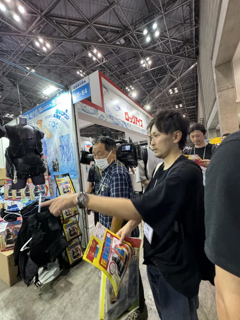 猛暑対策展2024レポート・人間エアコン面水冷服A2が大好評で幕を開けた