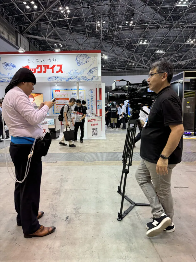 猛暑対策展2024レポート・人間エアコン面水冷服A2が大好評で幕を開けた