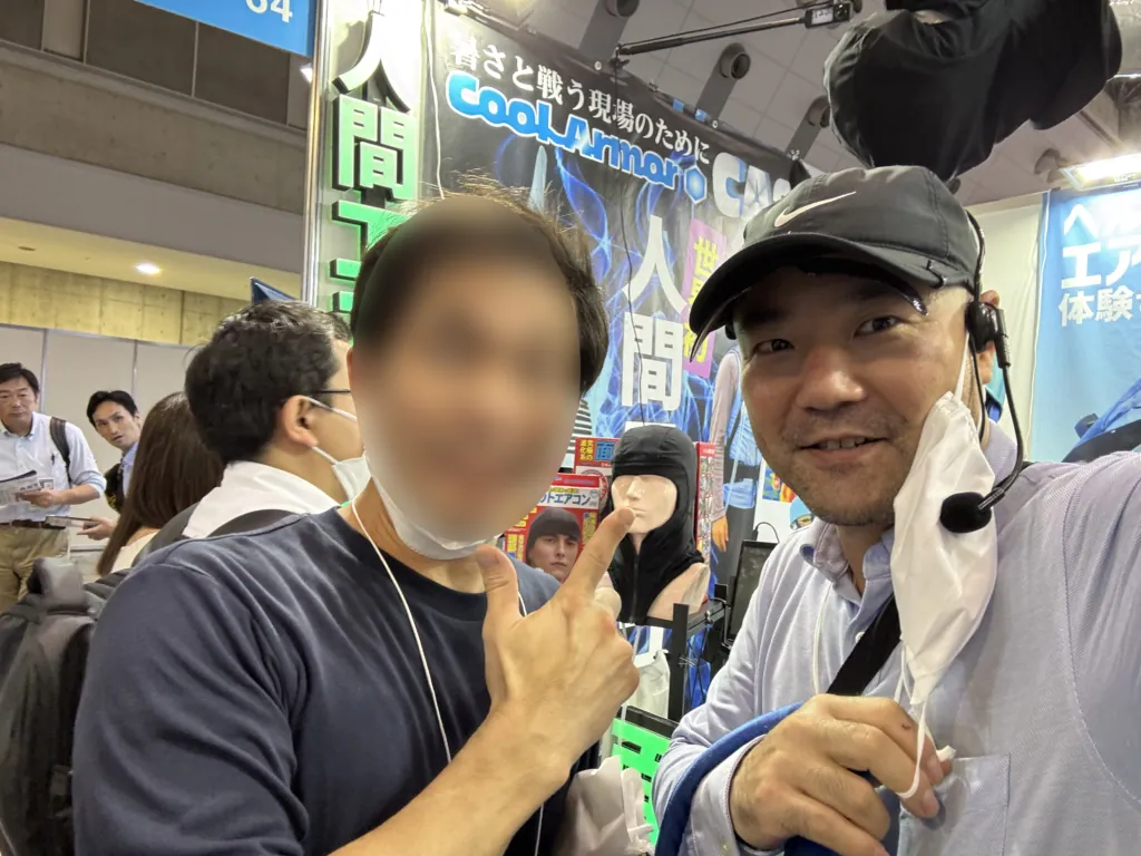 猛暑対策展2024レポート・人間エアコン面水冷服A2が大好評で幕を開けた