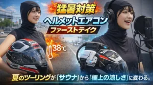 猛暑日のバイクツーリングにおすすめの対策と長距離移動のポイント