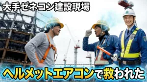 【画期的】頭部の連続冷却ヘルメットエアコンG3（フード）熱中症対策の決定版